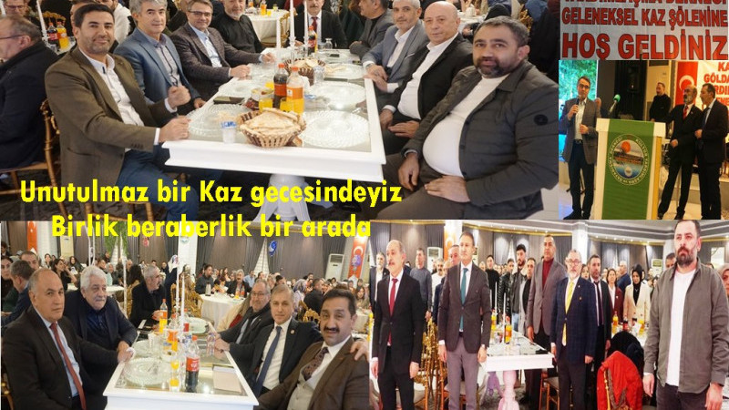 KARS ARPAÇAY GÖLDALI KÖYÜ KAZ GECESİNDE BİR ARADALAR