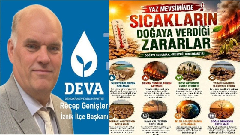  SICAKLAR SADECE İNSANI DEĞİL, DOĞAYI DA YAKIYOR