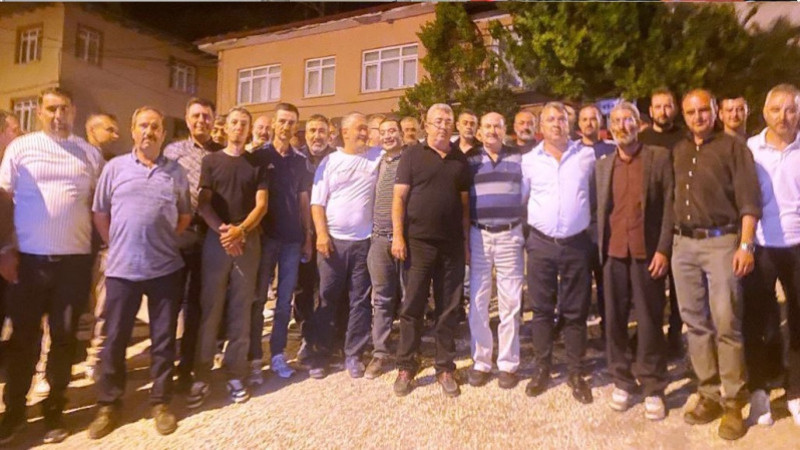 BAŞKAN ADAYI MEHMET ZENGİN MUSTAFALI KÖYÜNDE KÖY HALKIYLA BULUŞTU