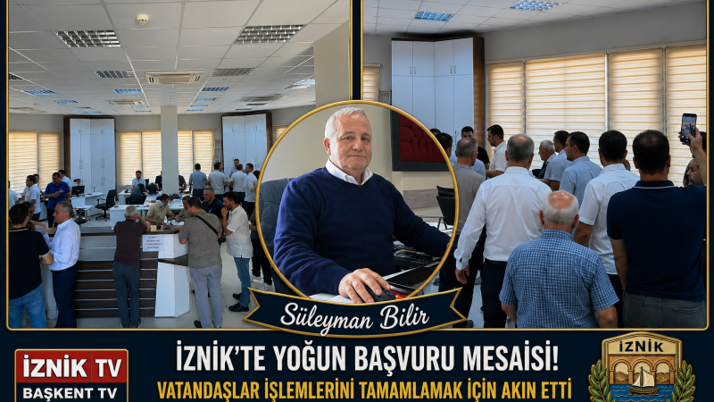 İZNİK ZEYTİN TARIM SATIŞ KOOPERATİFİ'NDE YENİ ORTAKLIK HEYECANI