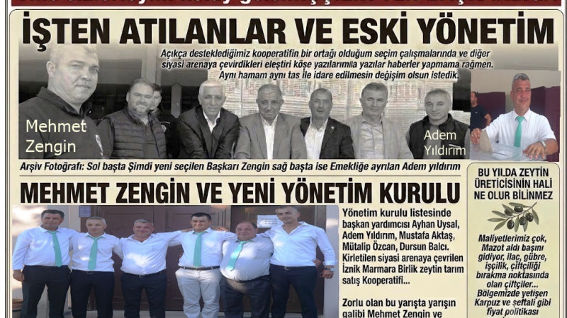 İşçilikten Başkanlığa Uzanan Başarı Hikâyesi ve İznik Zeytininde Değişim Rüzgârı
