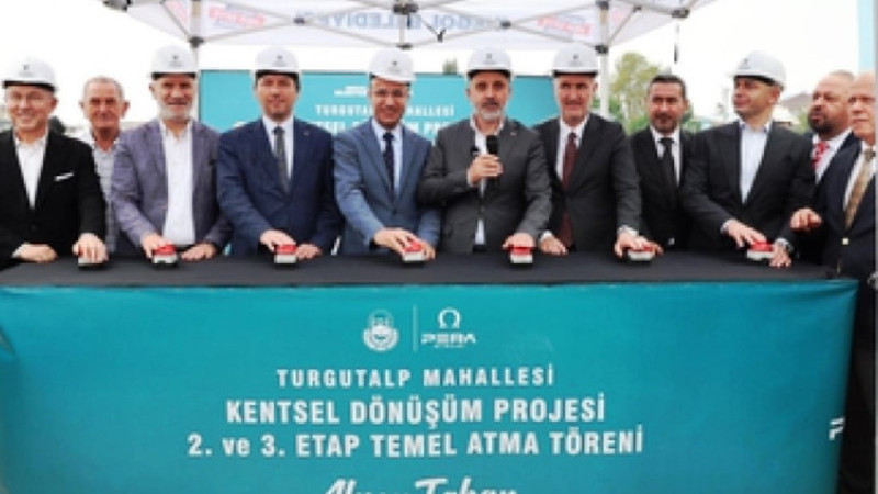 Bursa'da 600 bin riskli yapıya karşı İnegöl'de kentsel dönüşüm temeli atıldı