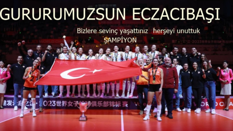 GURUMUZ OLDUNUZ ECZACIBAŞI