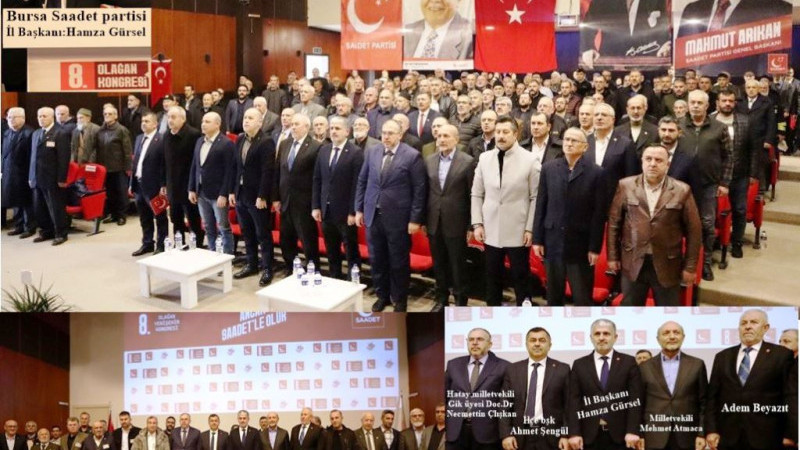 Yenişehir saadet partisinde yeni başkan Şengül oldu