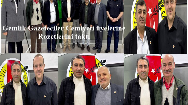 GEMLİK GAZETECİLER CEMİYETİ GÜCÜNE GÜÇ KATMAYA DEVAM EDİYOR