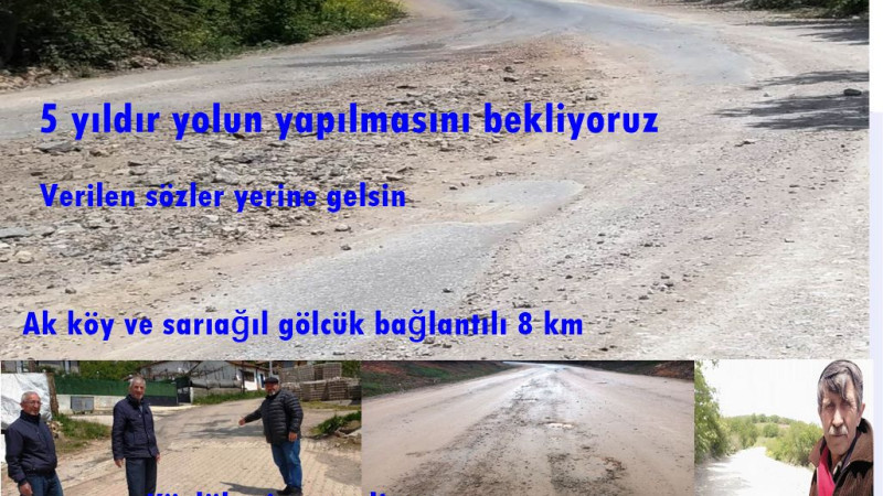  YOLLARI YAPILAMAYAN KÖYLÜLER İSYANDA