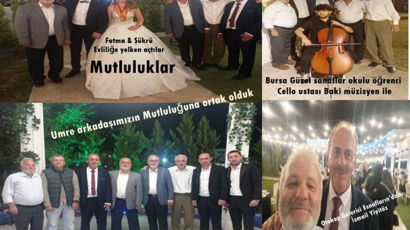 FATMA & ŞÜKRÜ ÖMÜR BOYU BERABERLİĞE EVET DEDİLER!